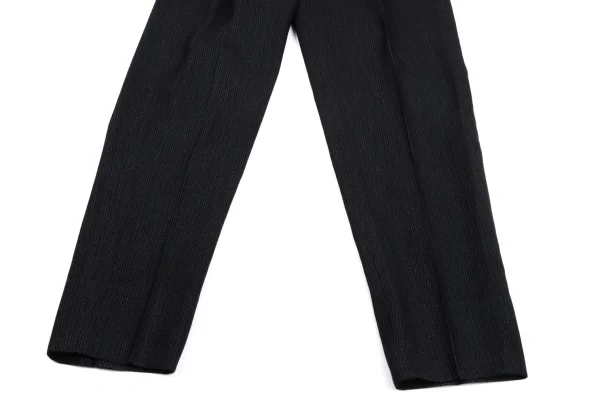 Jean Paul GAULTIER HOMME Wool Poly Striped Tuck Pants K-161716_005
