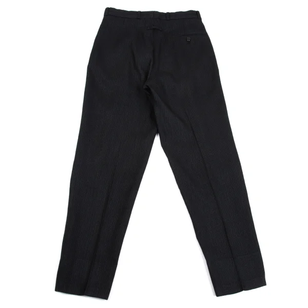 Jean Paul GAULTIER HOMME Wool Poly Striped Tuck Pants K-161716_007