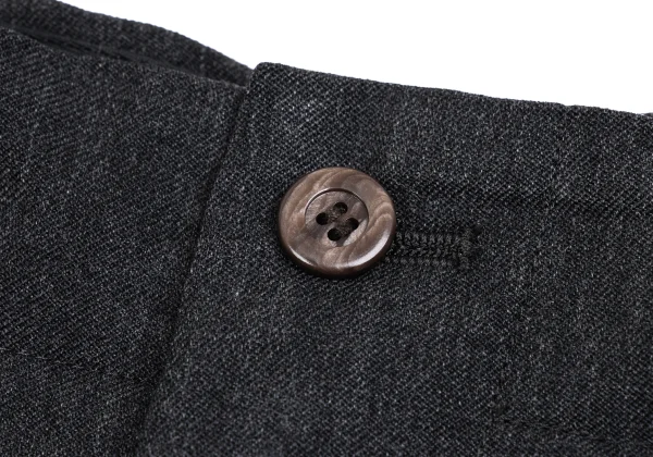 Jean Paul GAULTIER HOMME Wool Tuck Tapered Pants K-161718_004