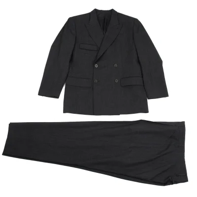 Jean Paul GAULTIER HOMME Wool Pocket Design Jacket & Pants