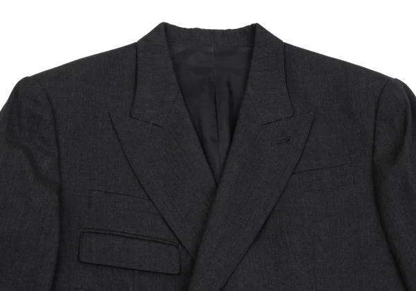 Jean Paul GAULTIER HOMME Wool Pocket Design Jacket & Pants K-161719_003