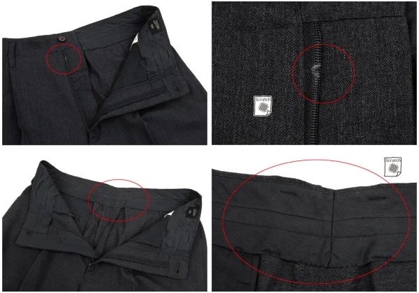 Jean Paul GAULTIER HOMME Wool Pocket Design Jacket & Pants K-161719_015