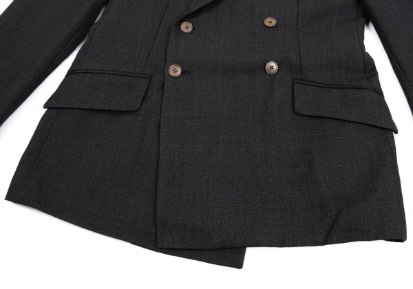 Jean Paul GAULTIER HOMME Kanji Printed Wool Jacket K-161720_008