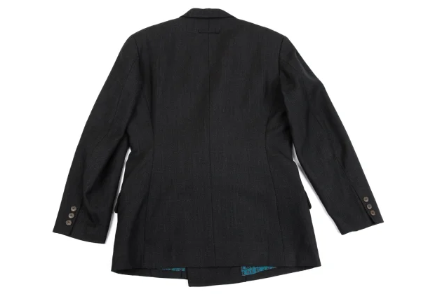 Jean Paul GAULTIER HOMME Kanji Printed Wool Jacket K-161720_013