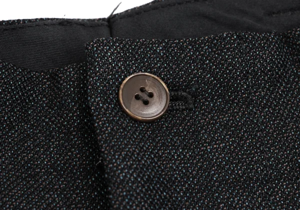 Jean Paul GAULTIER HOMME Wool Tuck Tapered Pants K-161721_004