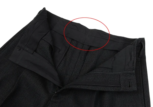 Jean Paul GAULTIER HOMME Wool Tuck Tapered Pants K-161721_007