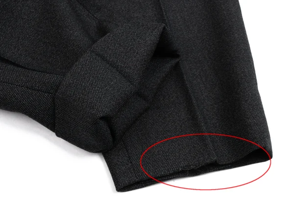 Jean Paul GAULTIER HOMME Wool Tuck Tapered Pants K-161721_010