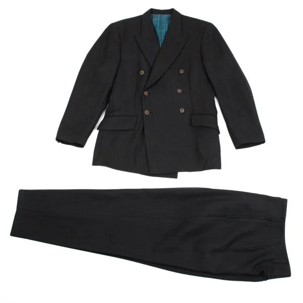 Jean Paul GAULTIER HOMME Wool Tuck Tapered Pants K-161721_016