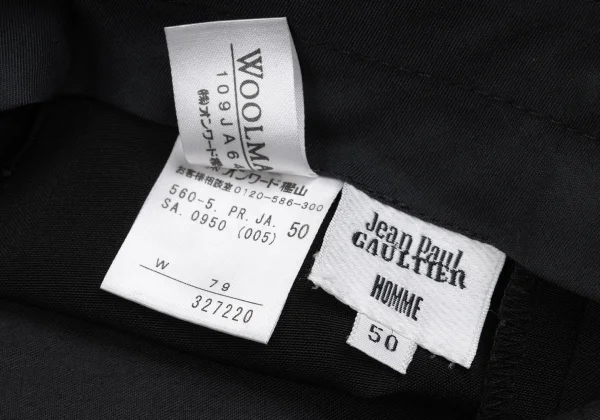 Jean Paul GAULTIER HOMME Wool Straight Pants K-161723_011