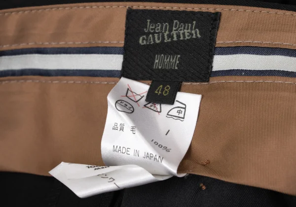 Jean Paul GAULTIER HOMME Wool Gaba Tuck Pants K-161724_014