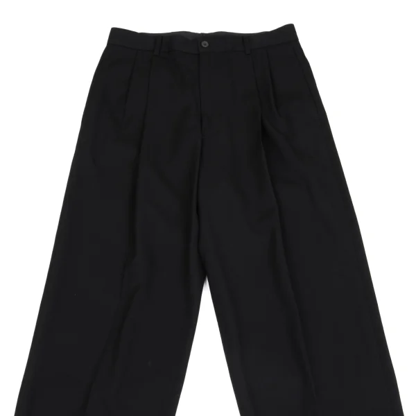 Jean Paul GAULTIER HOMME Wool Gaba Two Tuck Wide Pants K-161726_002