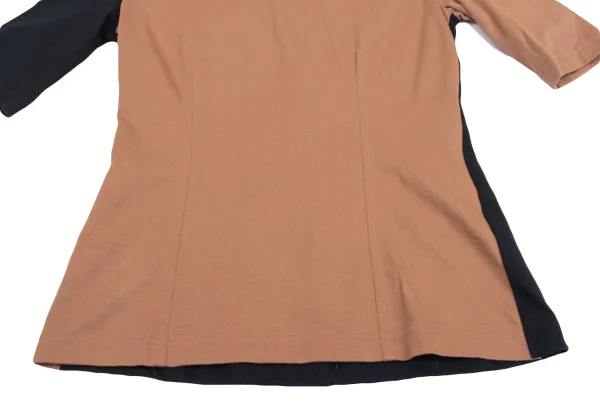 LE CIEL BLEU Bicolor High-neck Top K-161729_008