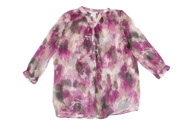 NARACAMICIE Silk See-through Blouse K-161730_002