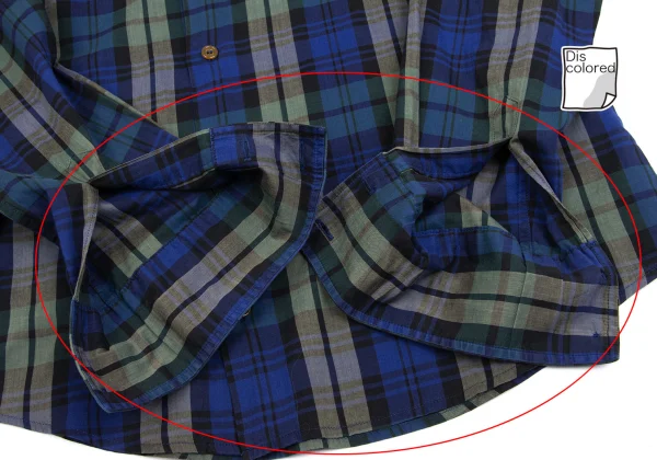 Vivienne Westwood MAN Ozzy Clark Checkered Shirt K-161731_010