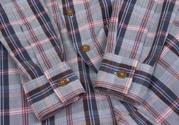 Vivienne Westwood MAN Side Cord Groovy Checkered Shirt K-161733_007