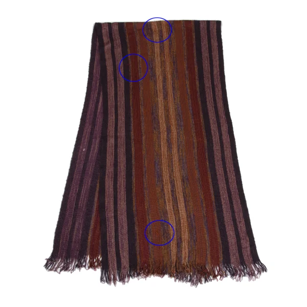 MISSONI Striped Fringe Stole K-161736_006