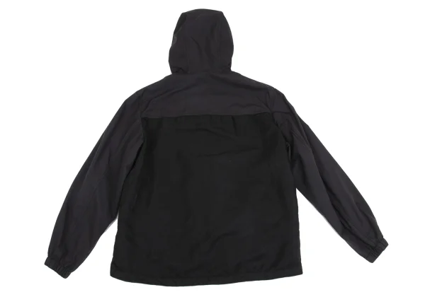COMME des GARCONS HOMME Switching Check Lining Hooded Zip Blouson K-161741_012