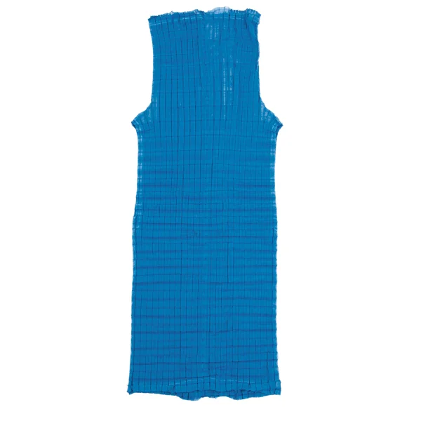 Unbranded Stretch Pleated High Neck Sleeveless Top K-161743_008