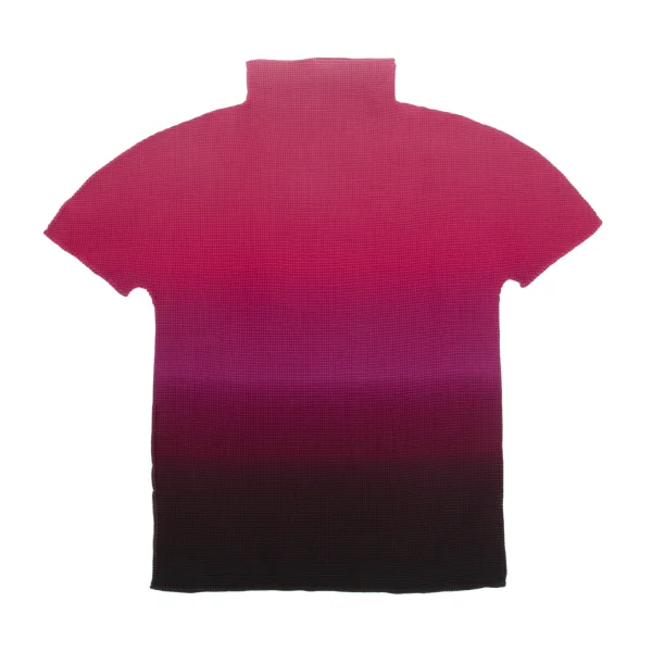ISSEY MIYAKE me Gradation Stretch Pleats High-neck T-shirt K-161745_008
