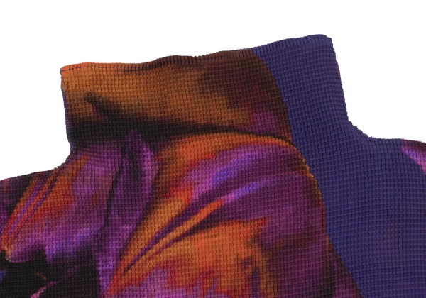 ISSEY MIYAKE me Graphic Printed Stretch Pleats T-shirt K-161752_004