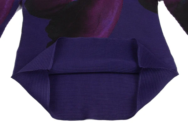 ISSEY MIYAKE me Graphic Printed Stretch Pleats T-shirt K-161752_012