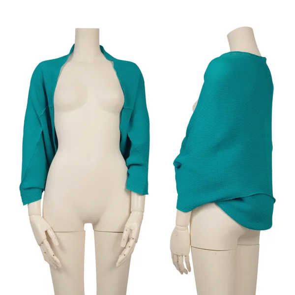 ISSEY MIYAKE me Inside-out Pleats Bolero Sky blue F K-161765_001