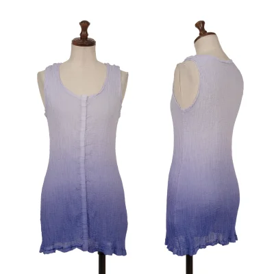 ISSEY MIYAKE me Gradation Dyed Pleats Sleeveless Top