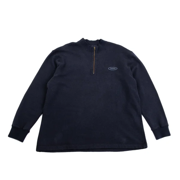 Papas Half Zipper Sweatshirt Navy 50L K-161767_001