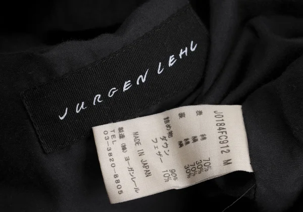 JURGEN LEHL Cotton Silk Snap Down Coat K-161770_016