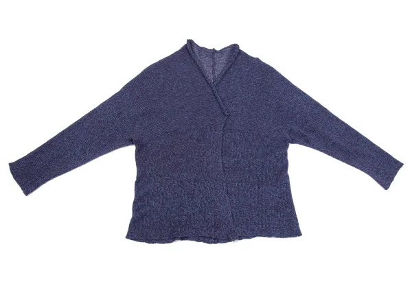 JURGEN LEHL Linen Blend Buttonless Knit Cardigan K-161771_002