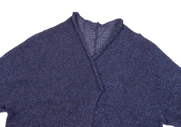 JURGEN LEHL Linen Blend Buttonless Knit Cardigan K-161771_003
