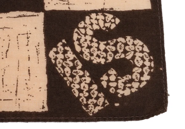 ISSEY SPORT Animal Check Printed Handkerchief K-161775_008