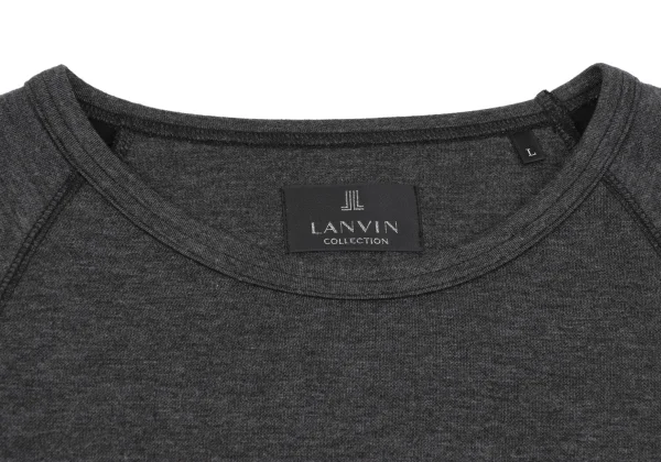 LANVIN collection Front Sequin Embroidery Raglan T-shirt K-161778_003