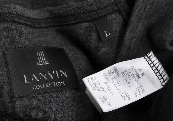 LANVIN collection Front Sequin Embroidery Raglan T-shirt K-161778_011