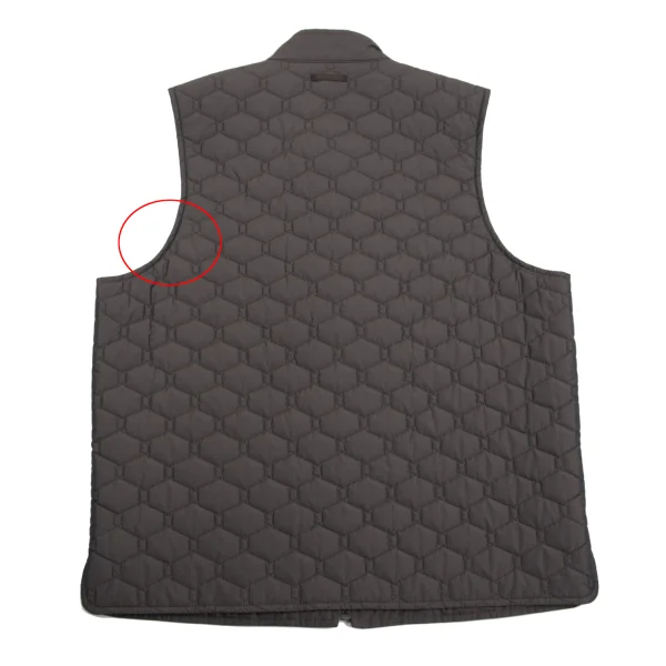 LANVIN collection Nylon Hexagon Quilting Padded Vest K-161779_009