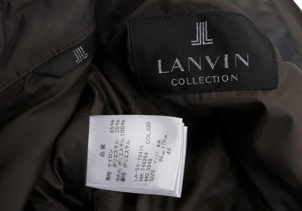LANVIN collection Nylon Hexagon Quilting Padded Vest K-161779_013
