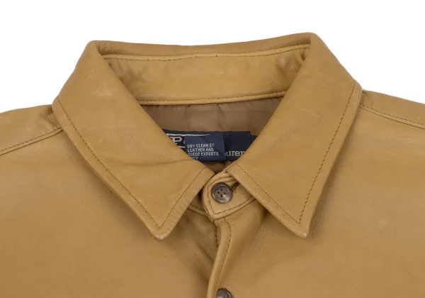 POLO RALPH LAUREN Leather Shirt Jacket K-161781_003