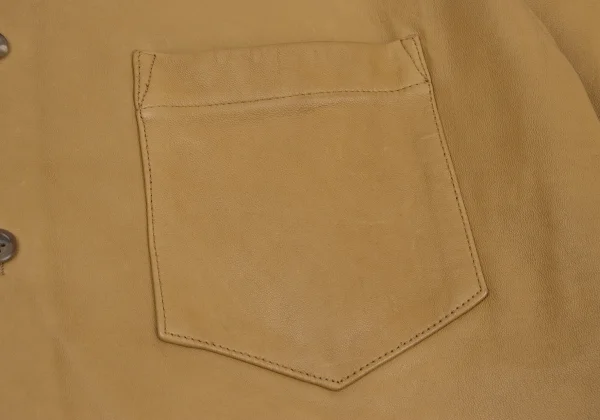 POLO RALPH LAUREN Leather Shirt Jacket K-161781_006