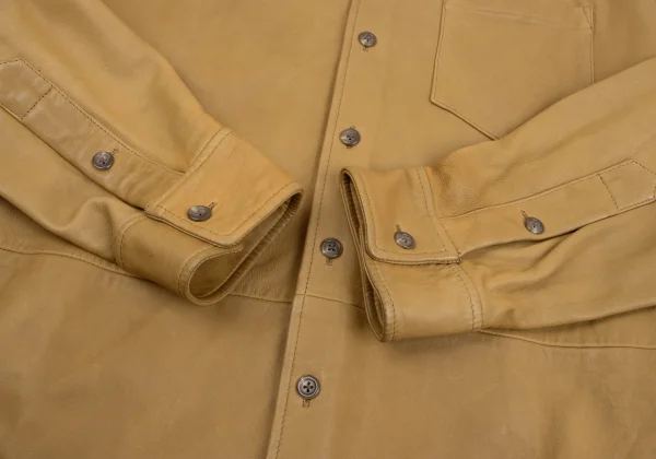 POLO RALPH LAUREN Leather Shirt Jacket K-161781_009