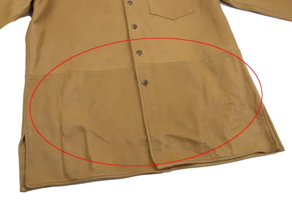 POLO RALPH LAUREN Leather Shirt Jacket K-161781_011