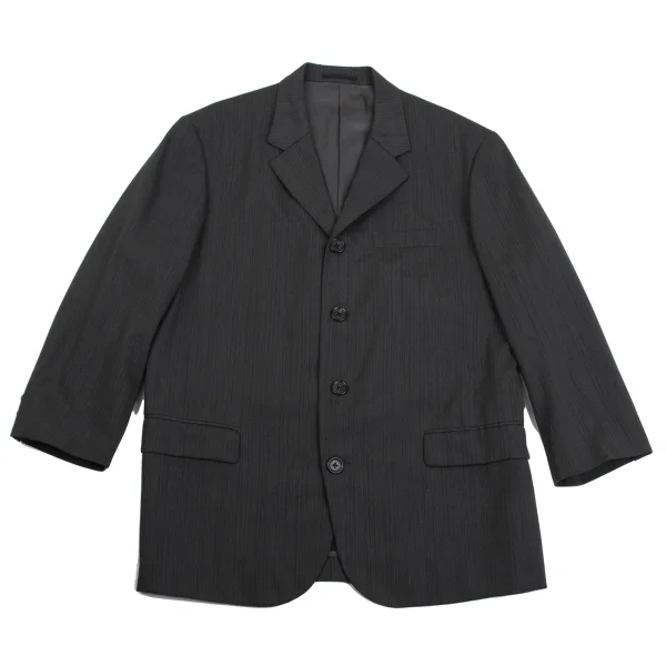Y's for men Poly Wool 4B Jacket Grey S K-161782_001