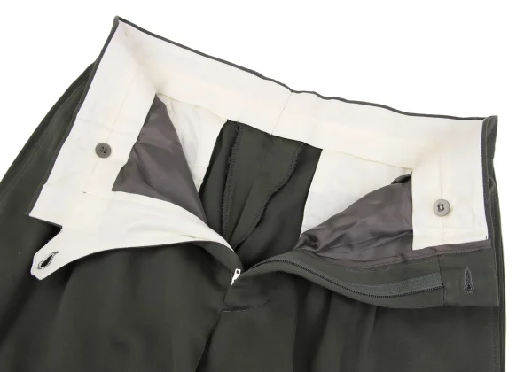 GIORGIO ARMANI Cotton Blend Two Tuck Pants K-161785_006