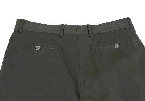 GIORGIO ARMANI Cotton Blend Two Tuck Pants K-161785_010