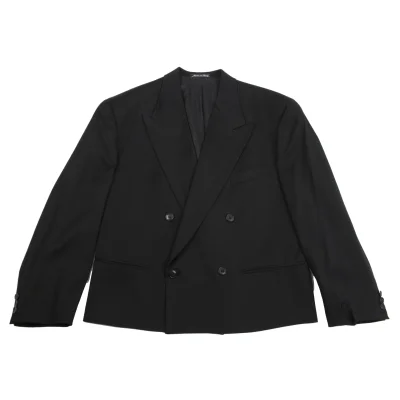 EMPORIO ARMANI Wool Double Short Jacket