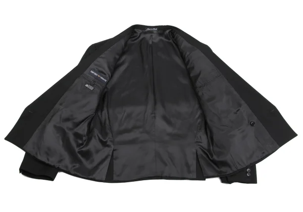 EMPORIO ARMANI Wool Double Short Jacket K-161786_013