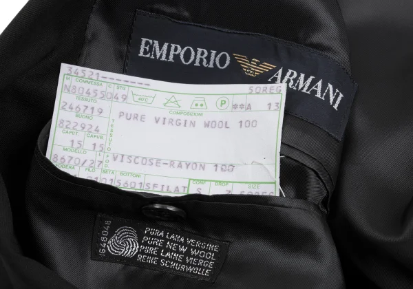 EMPORIO ARMANI Wool Double Jacket & Pants K-161788_011
