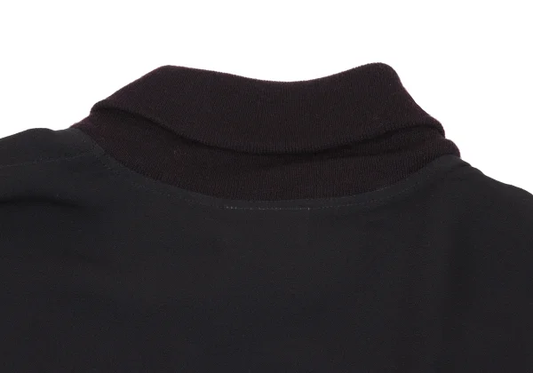 GIANNI VERSACE Silk Ribbed Shawl Collar Shirt K-161789_013