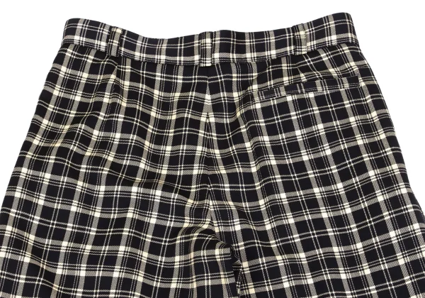 GIANNI VERSACE Wool Checker Pants K-161792_009