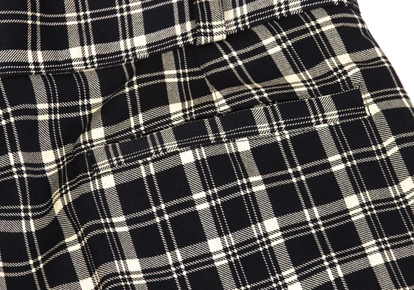 GIANNI VERSACE Wool Checker Pants K-161792_010