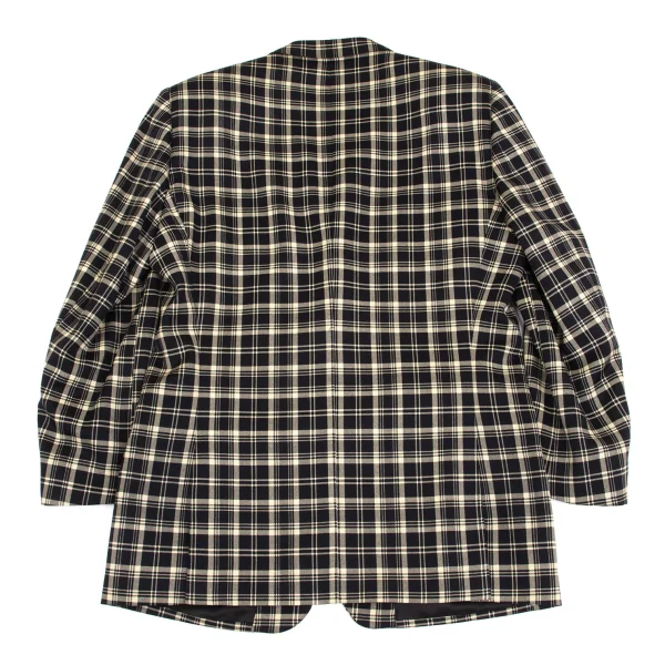 GIANNI VERSACE Wool Checker Jacket & Pants K-161793_010